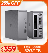 Beelink EQR6 ミニPC Ryzen7 7735HS 1TB Amazon.com: Beelink EQR6 Ai Mini PC, AMD Ryzen 7 6800H(8C