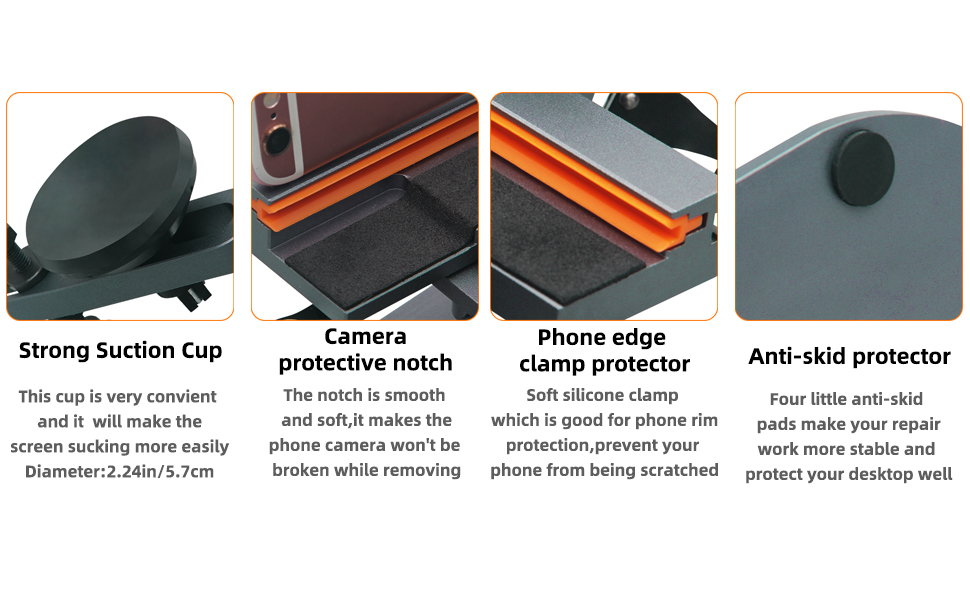 strong suction cup for phone screen opening