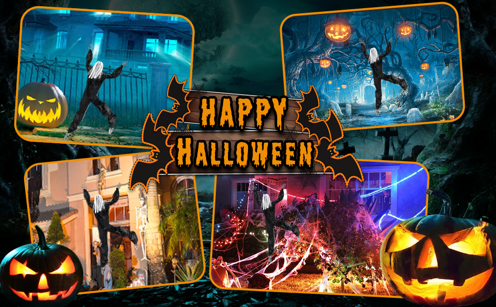 Evoio Halloween Zombie Decorations Outdoor Scary Creepy