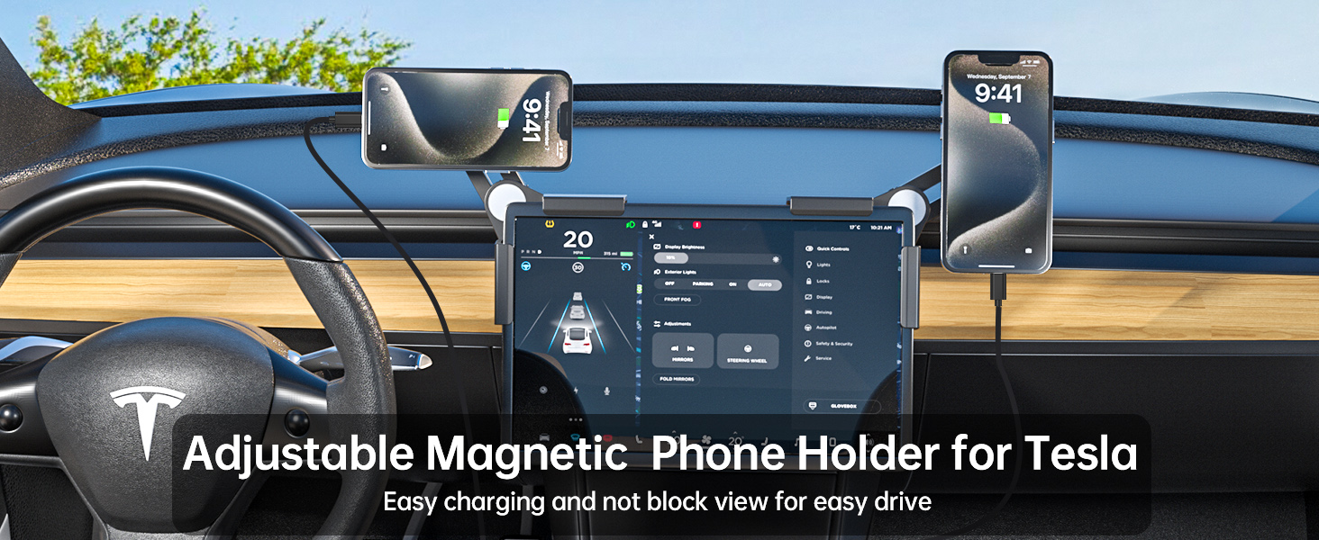 Tesla Phone Holder