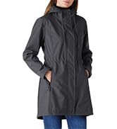 womens Lightweight Waterproof Fleece Lined Hooded Softshell Rain Jacket