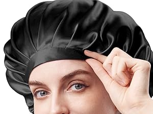 silk hair bonnet
