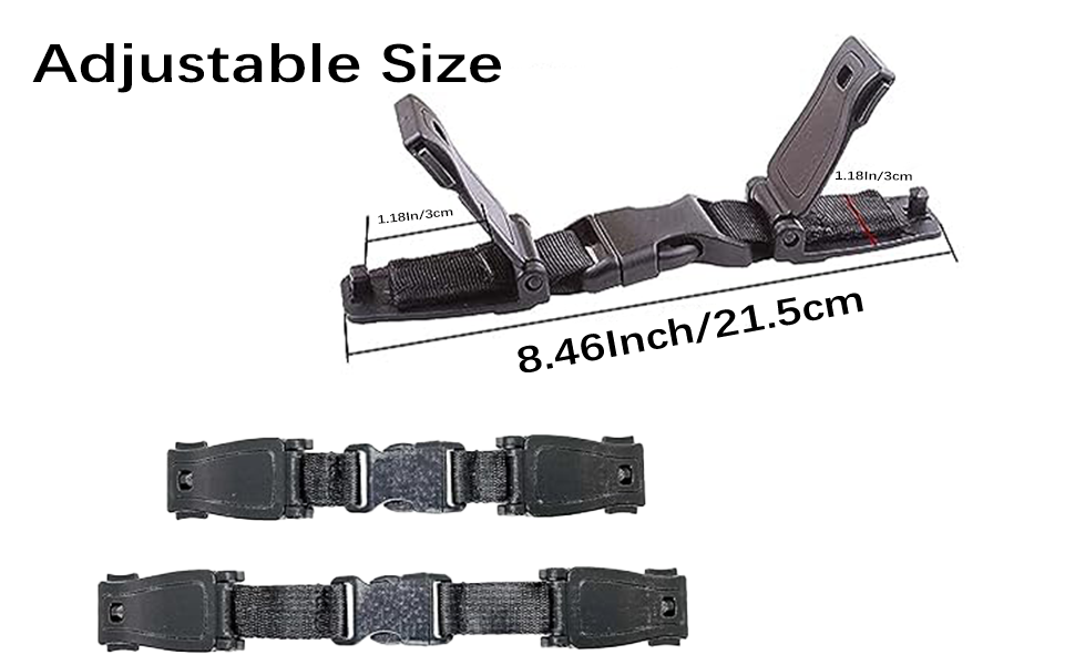 Car Seat Safety Belt Clip Buckle Lock Seat Chest Harness Clip, Universal Replacement