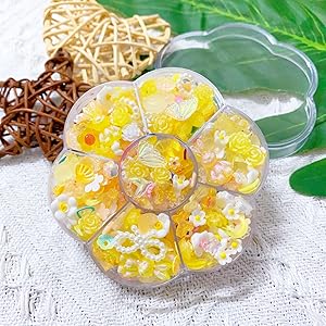 ネイルパーツ　大量セット　Ａ〜Ｄ　おまとめ　多種 色々 増量 Amazon | Gynyenネイルパーツ レジンパーツ 大量 ネイルアートキット