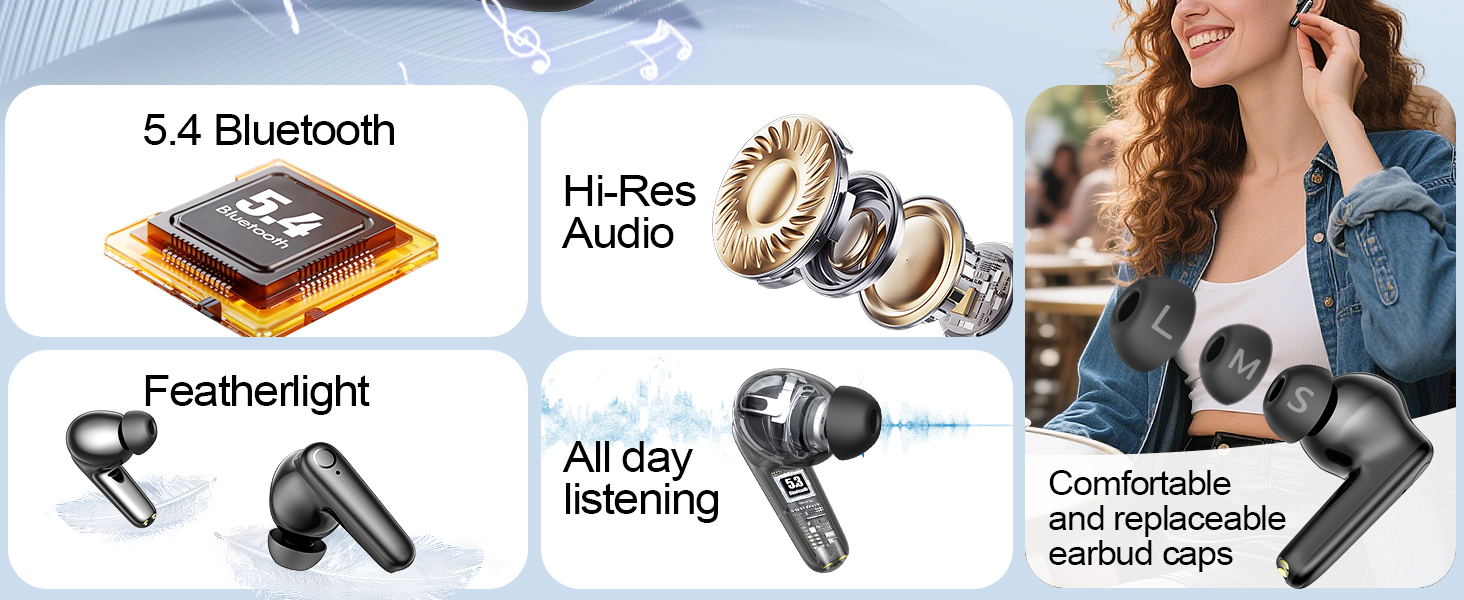 Wireless EarBuds Bluetooth