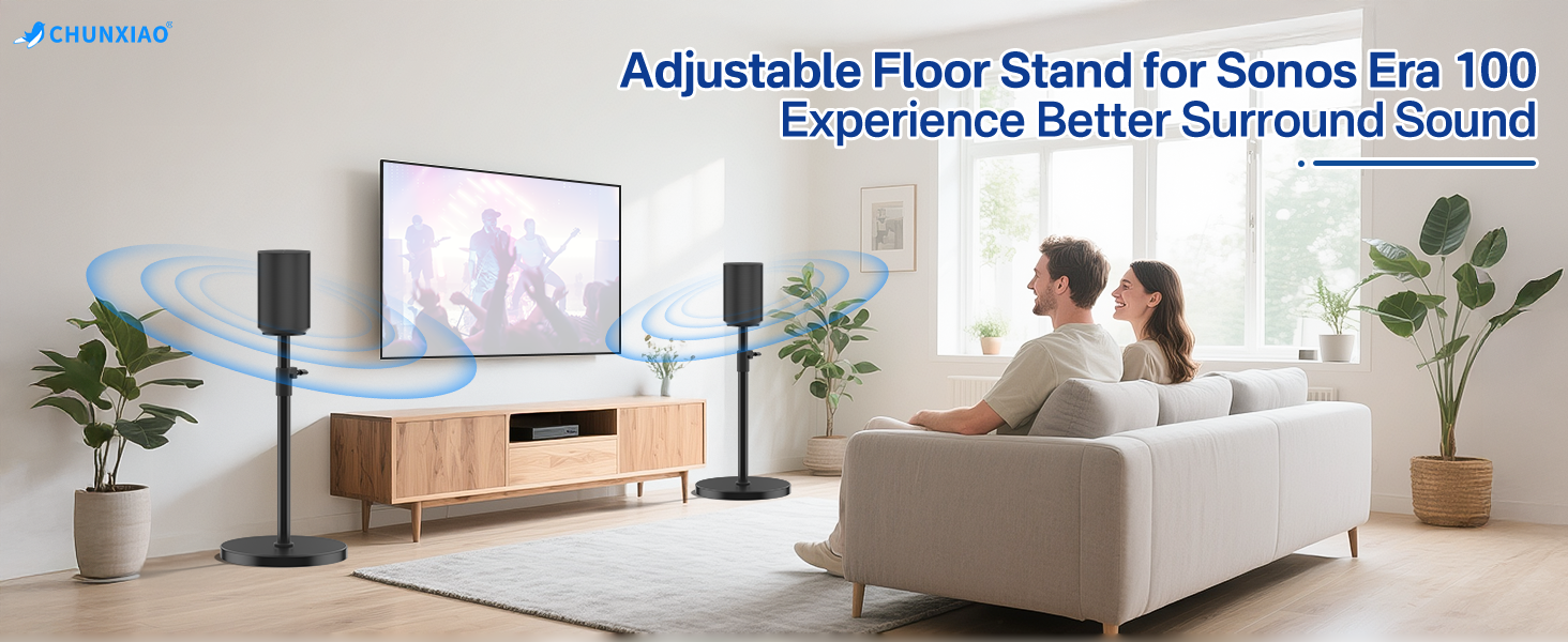 Adiustable Floor Stand for Sonos Era 100