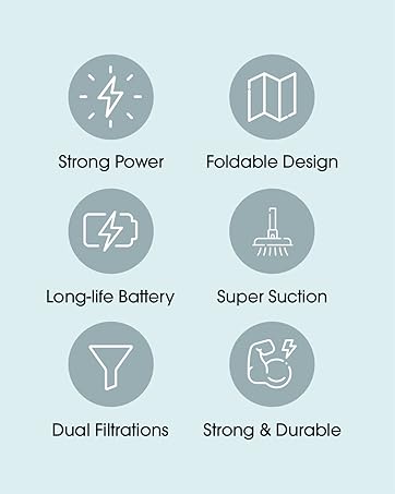 NOVANACK Foldable Vacuum Cleaner and Blower