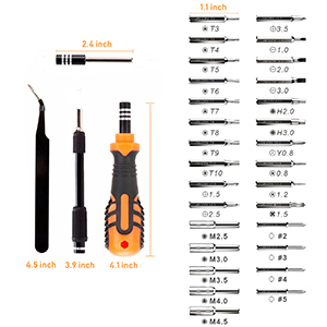 screw driver set for cpu