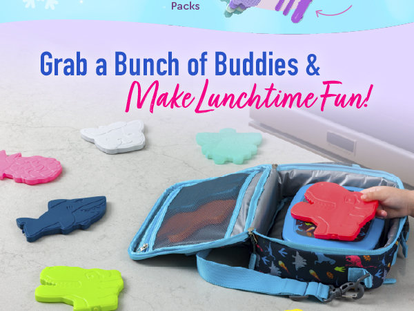 bentgo, bentgo for kids, ice packs for kids, kids lunch boxes, cute kids lunch products, kids prints