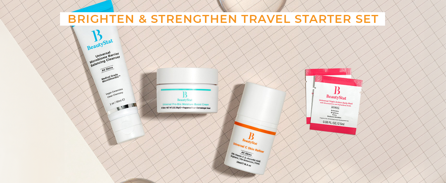 BRIGHTEN & STRENGTHEN TRAVEL STARTER SET