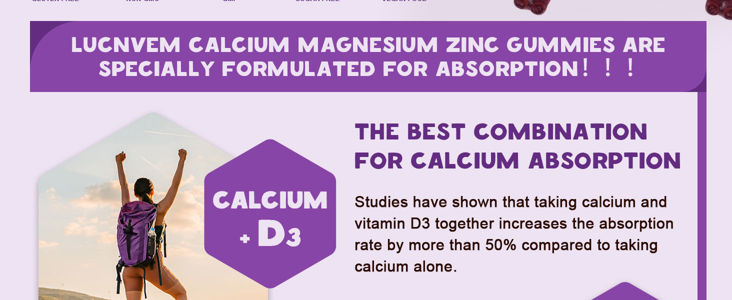 calcium gummies for women