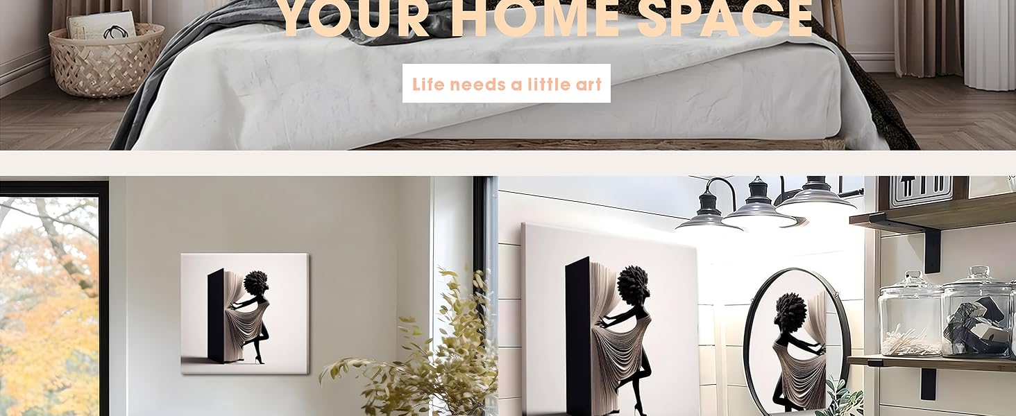 African American Women Wall Decor for Living Room