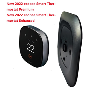 Thermostat Decorative Wall Plate Bracket Black