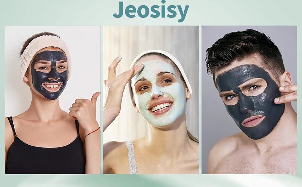 facial mud mask set for women and men