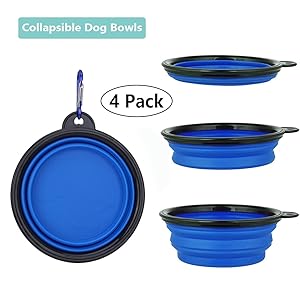 travel dog bowls
