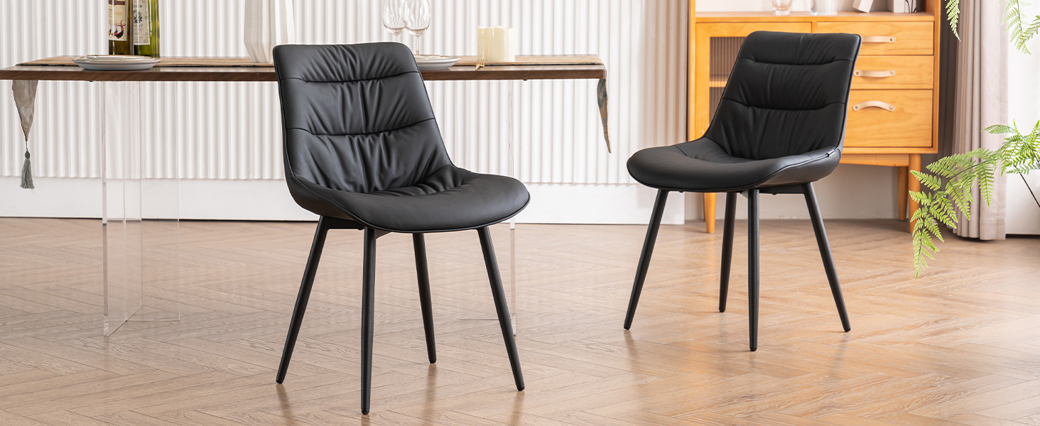 leather dining chairs