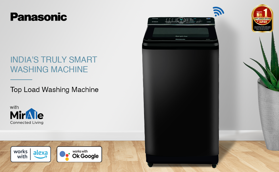 Panasonic 8 Kg Wifi FullyAutomatic Top Loading Smart Washing Machine