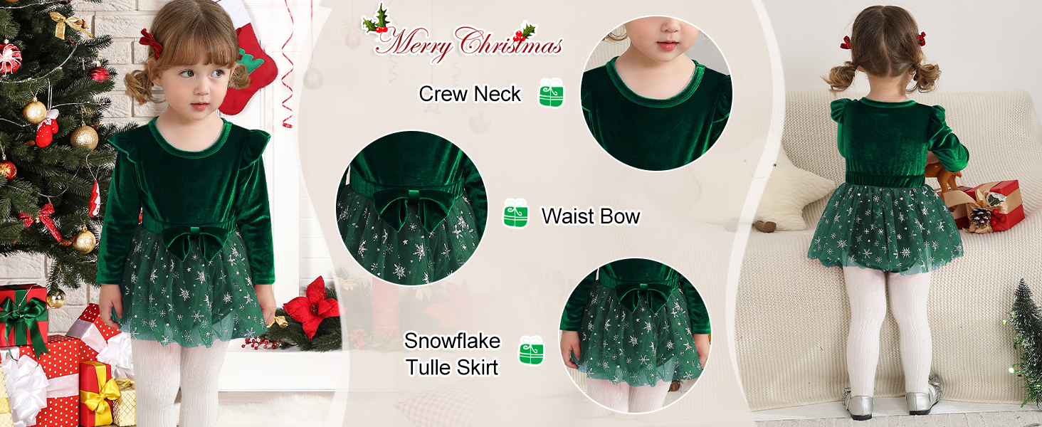Velvet Tutu Dress for Baby Girls