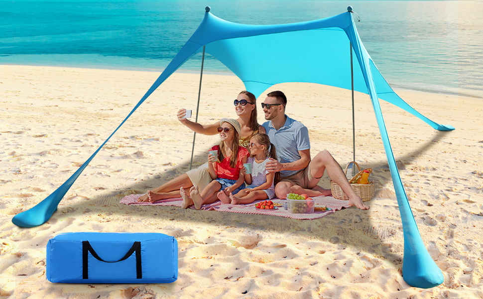 beach tent sun shelter