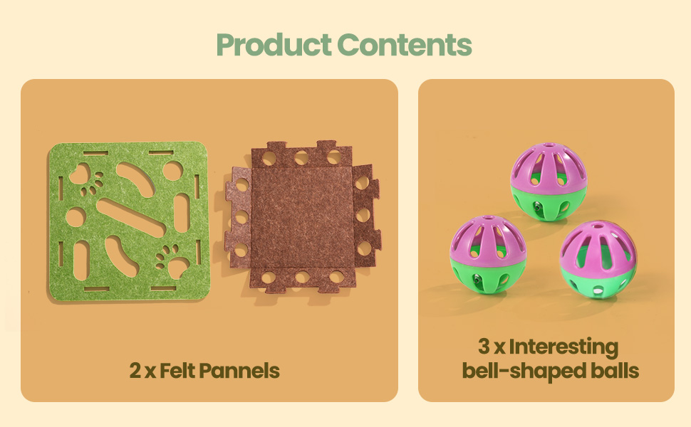 Interactive Cat Toys Felt