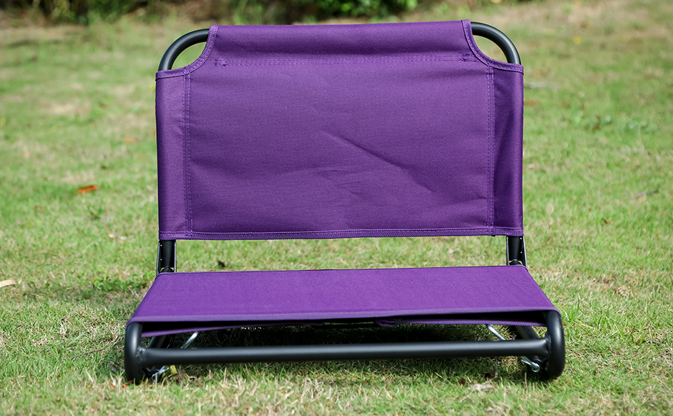 SUNNYFEEL 20'' Stadium Seat for Bleachers with Back Support