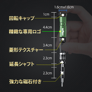 お洒落なハンドル