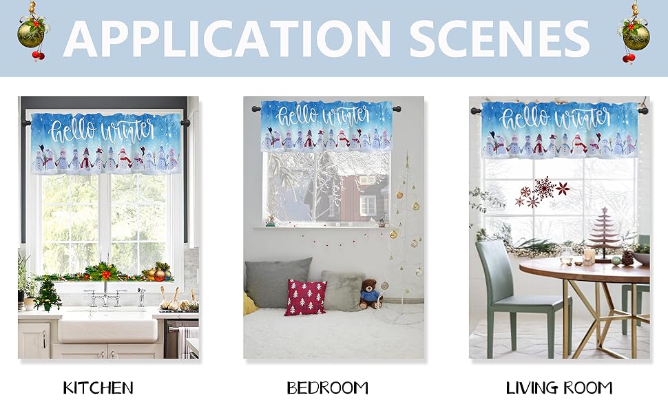 KOAIWPAE Valances Windows Curtain Abstract Art Gold