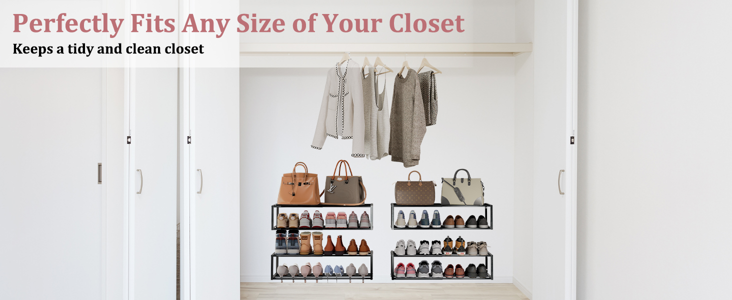 wall shoe rack