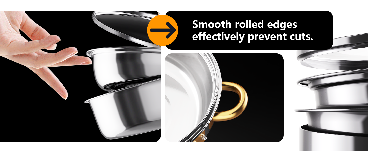 Rounded Metal Edges