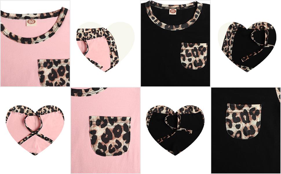 baby girl summer outfits leopard style
