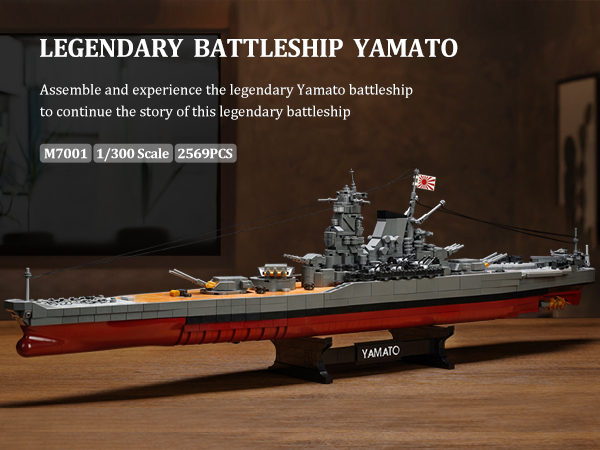 wei　　ミナト Amazon.com: MISINI M7001 1:300 Japanese Yamato Battleship