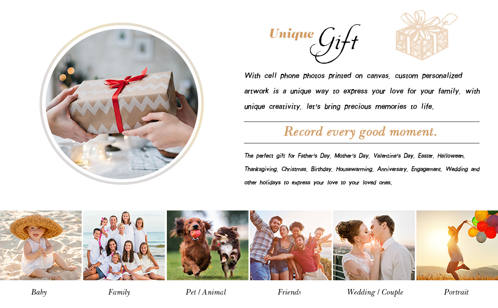 Canvas Prints with Your Photos