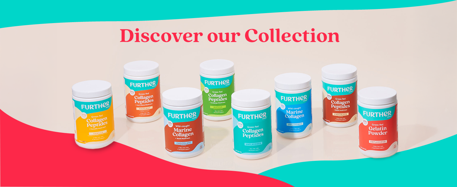 gelatin powder, collagen, protein, further food, wellness, food thickener
