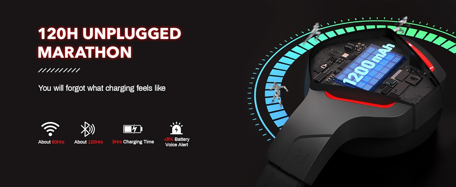 wireless gaming headphones