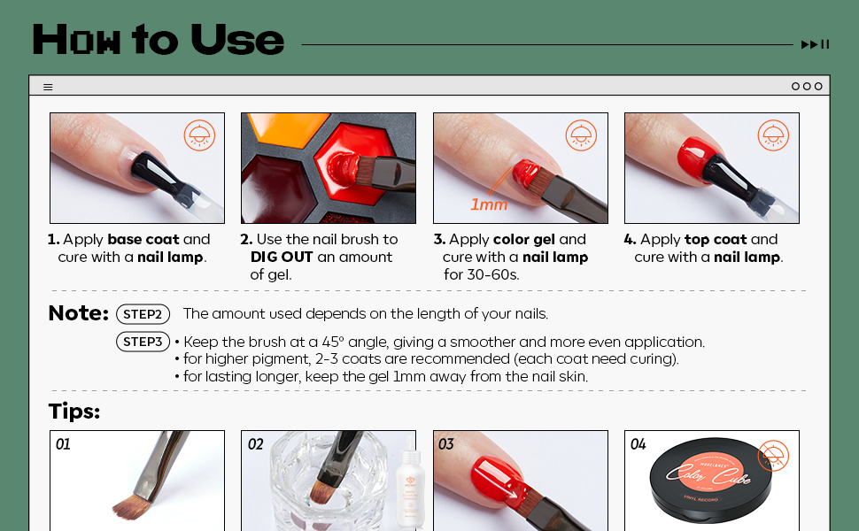 solid gel nail polish