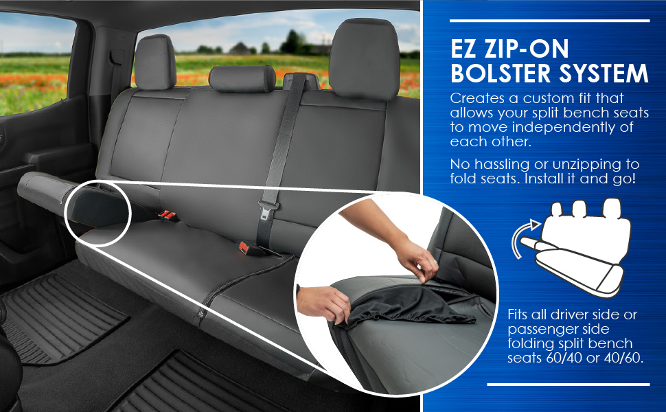 X Truck Accessories Universal Truck Bench Seat Cover; Fits