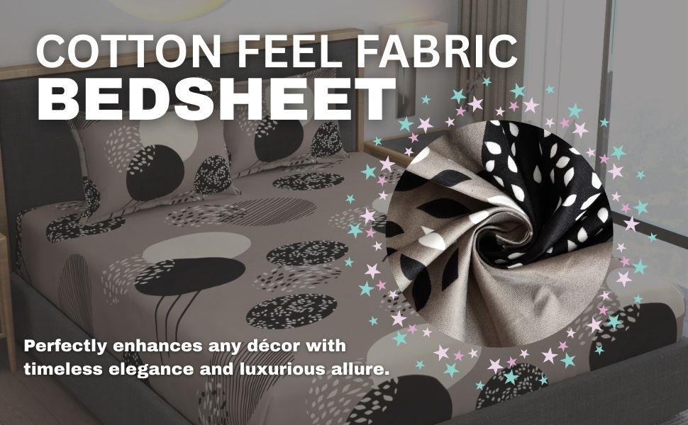 Cotton Feel Glace Cotton Bedsheets