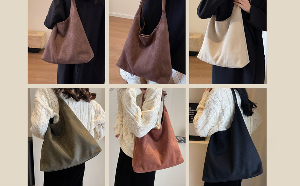 Suede Bag for Women