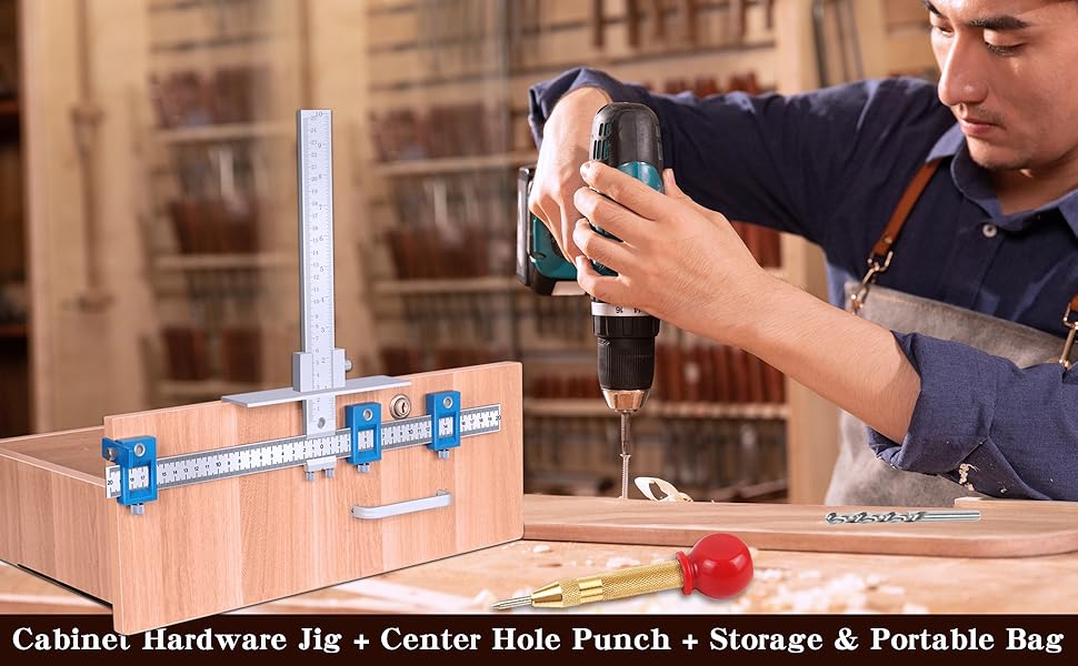 King&Charles Hardware Jig, Metal Handle Jig with