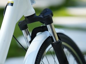 E-Bike mit Aufhängung