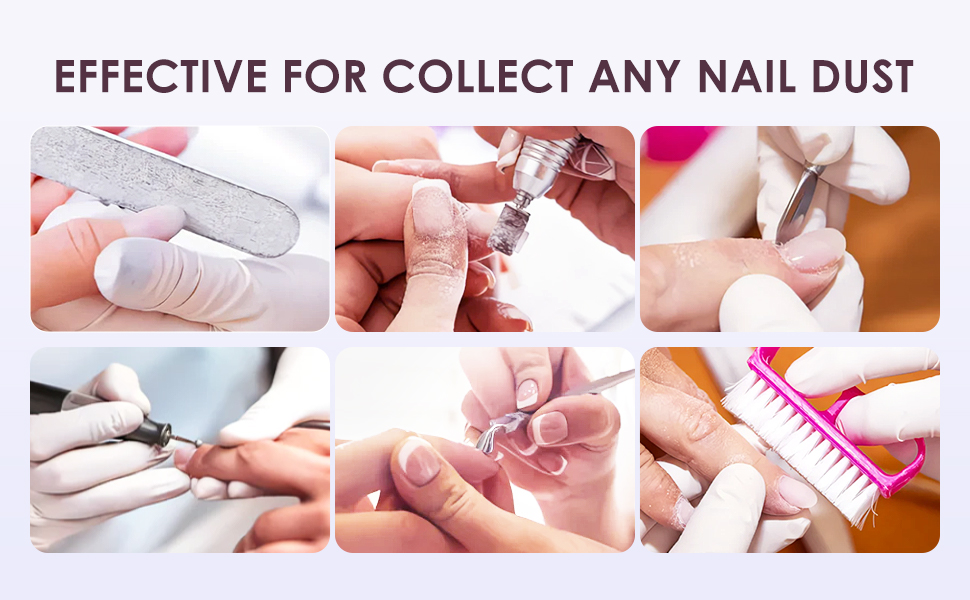 extractor de polvo de uñas profesional