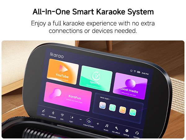 Ikarao Shell S2 Karaoke Machine