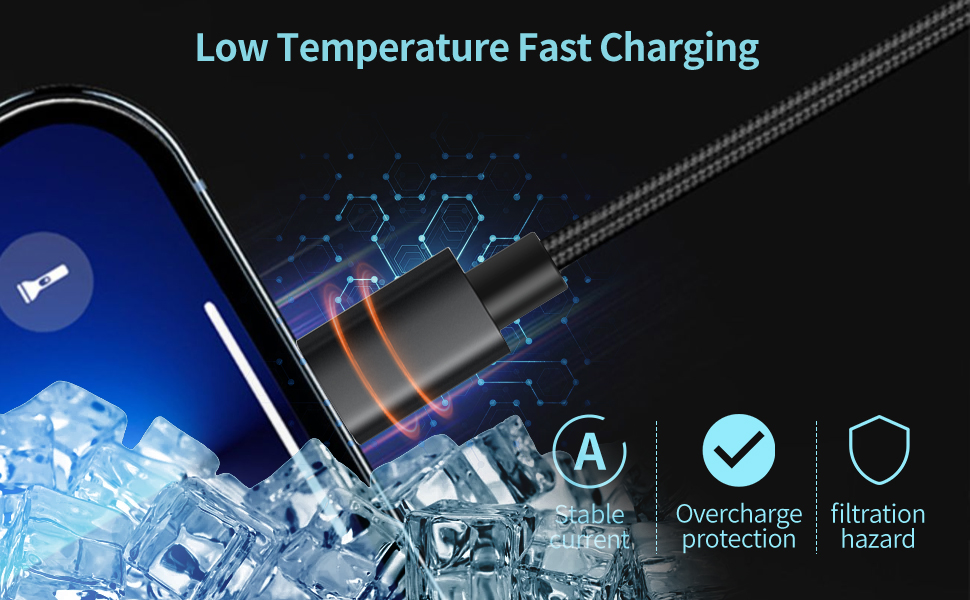 hibiker iPhone Charger Cord Lightning Cable，[MFi Certified