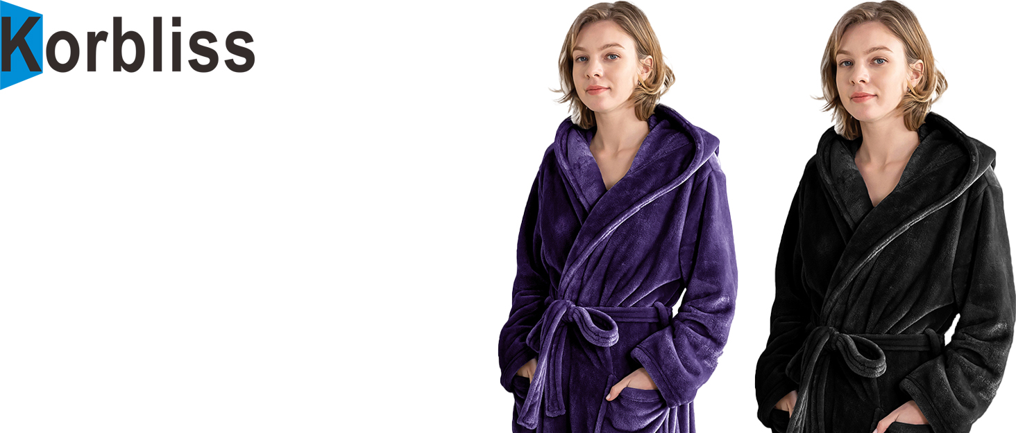 Hooded Long Bathrobe