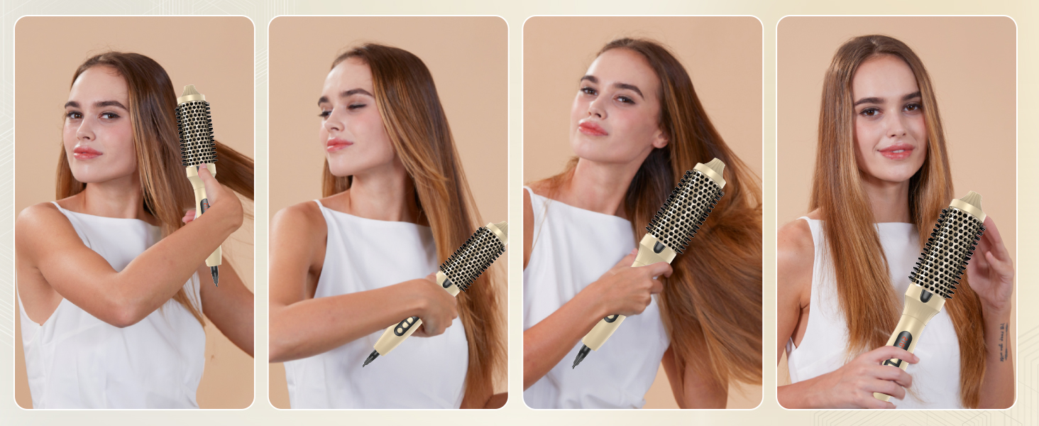Dual Voltage Hair Dryer Brush