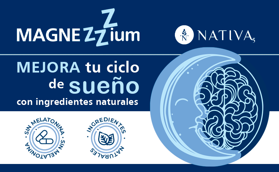 Magnezzzium mejora tu sueño con ingredientes naturales
