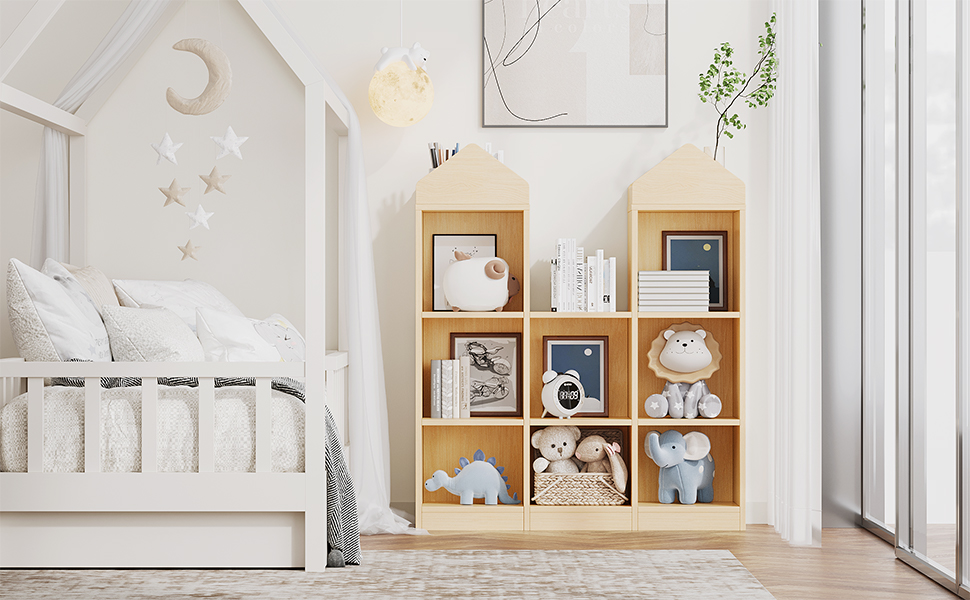 GARVEE Bücherregal im Kinderzimmer