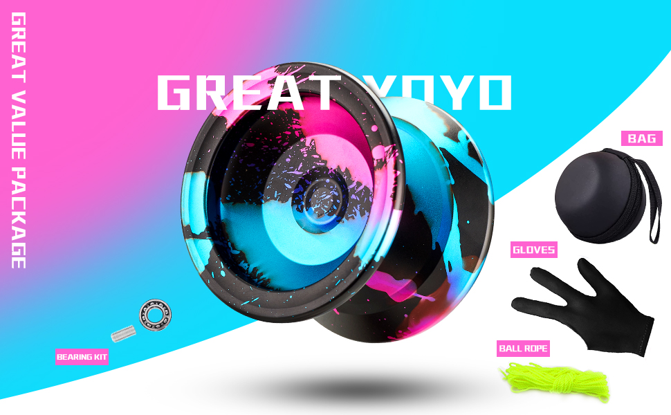 FETESNICE Yoyo Professional Unresponsive Responsive DNA