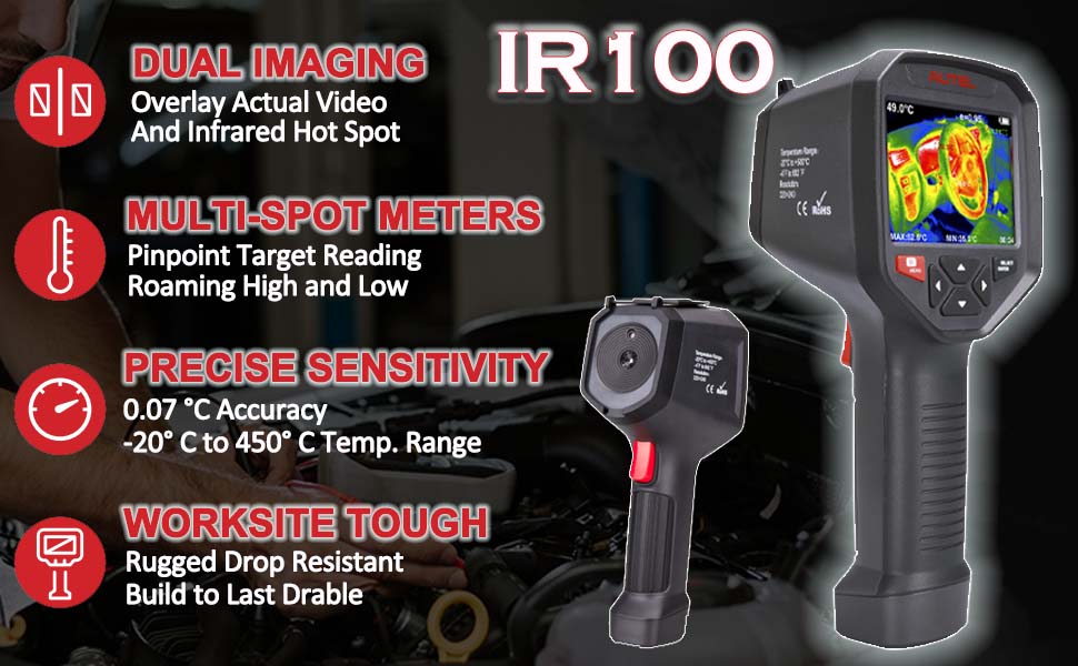 Mua Autel MaxiIRT IR100 Thermal Imaging Camera Dual Camera High