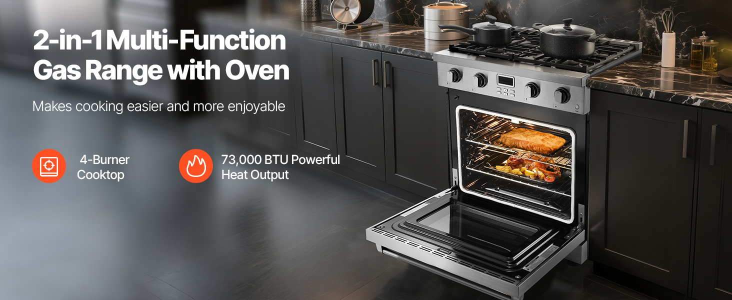 gas range oven